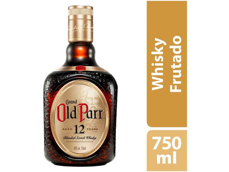 Whisky Escocês Blended Grand Old Parr 12 Anos Garrafa 750ml